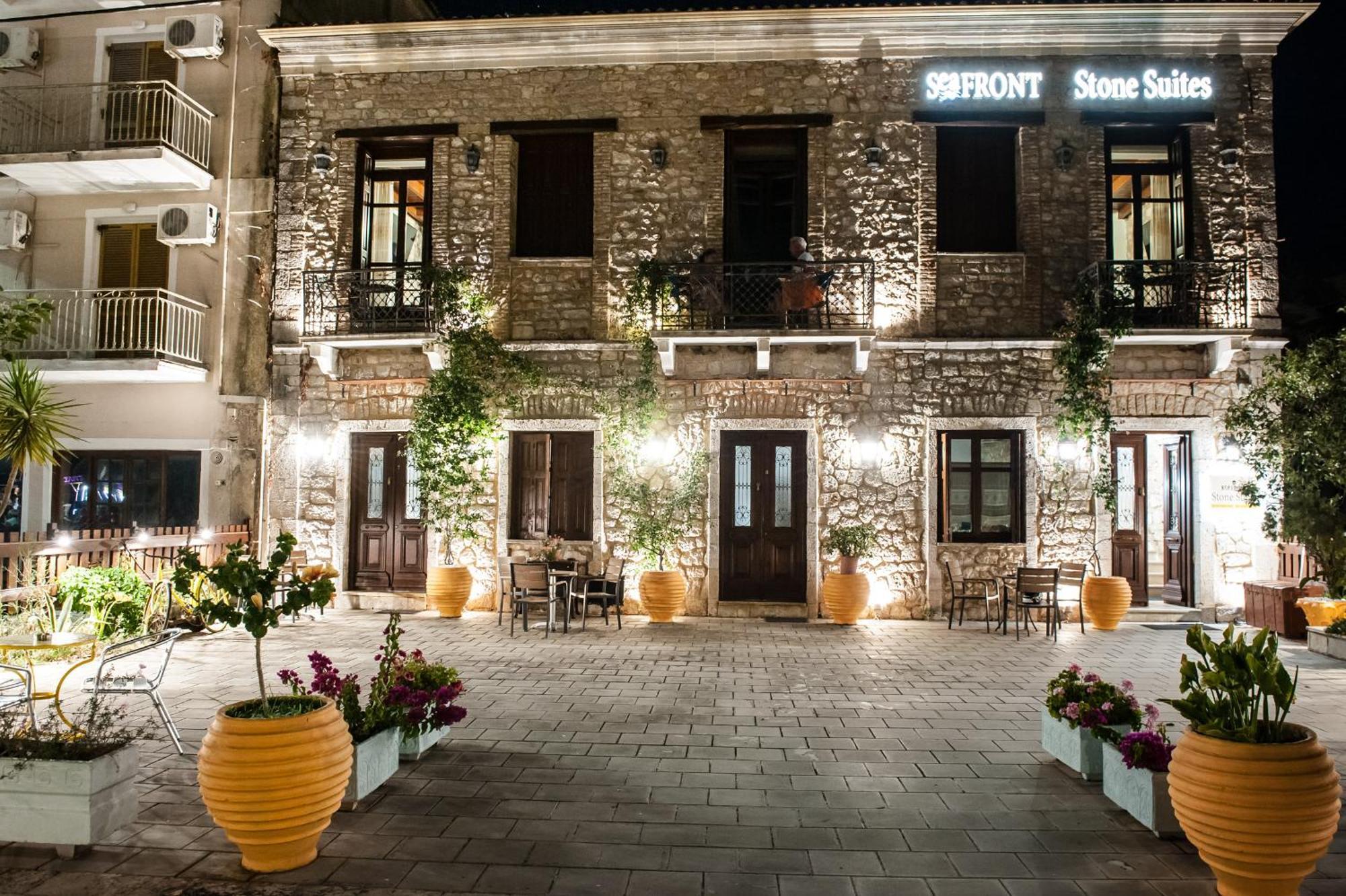 Seafront Stone Suites Vónitsa Eksteriør bilde